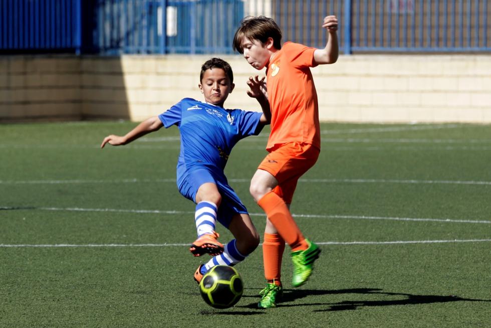 Fútbol. Benjamín Preferente. Helios vs. Juventud