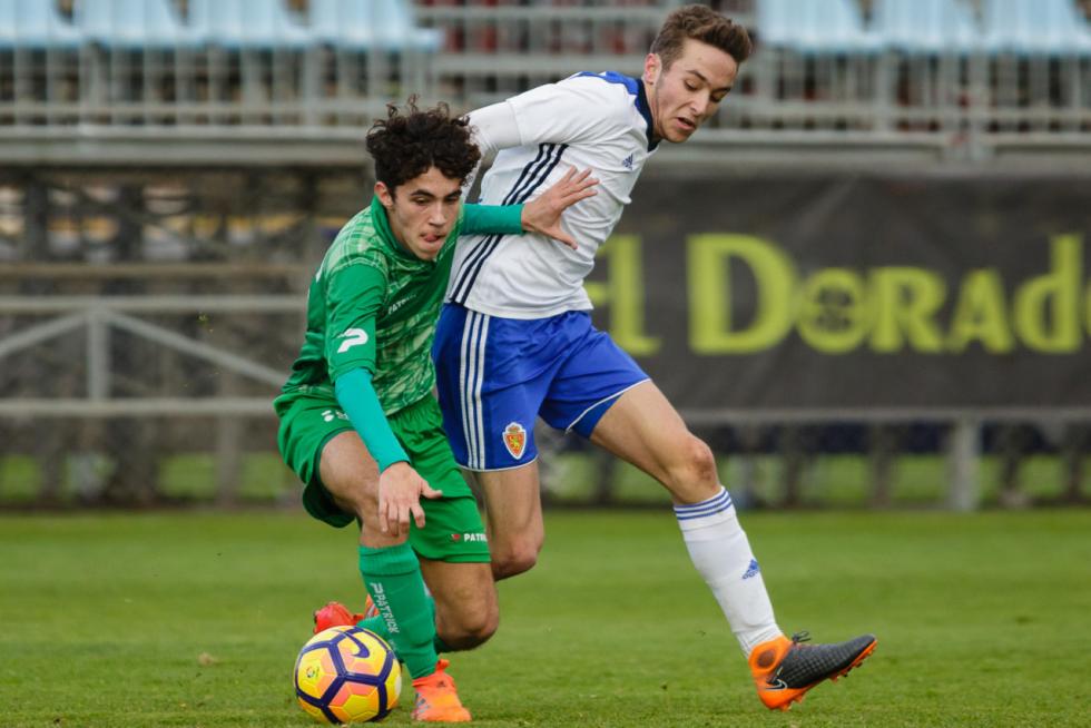 Fútbol. Juvenil DH- Real Zaragoza vs. Cornellá