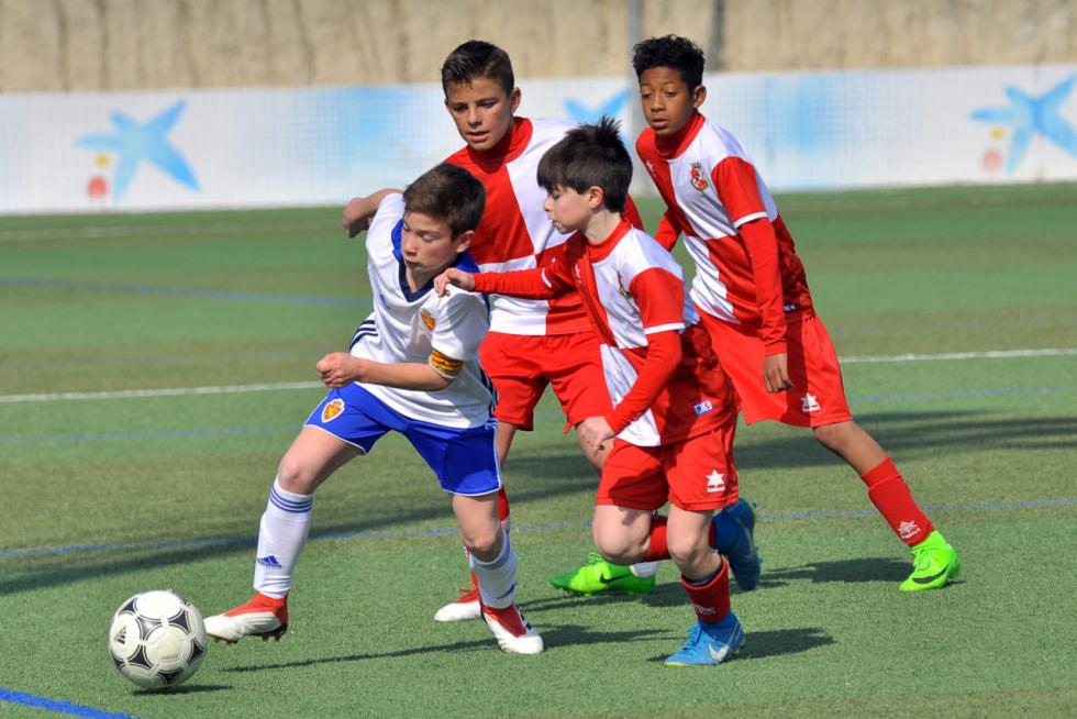 Fútbol. Alevín Preferente- Real Zaragoza vs. Actur Pablo Iglesias