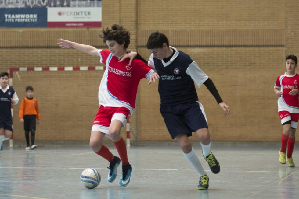 Fútbol sala. Superliga Infantil- Corazonistas vs. Gran Via