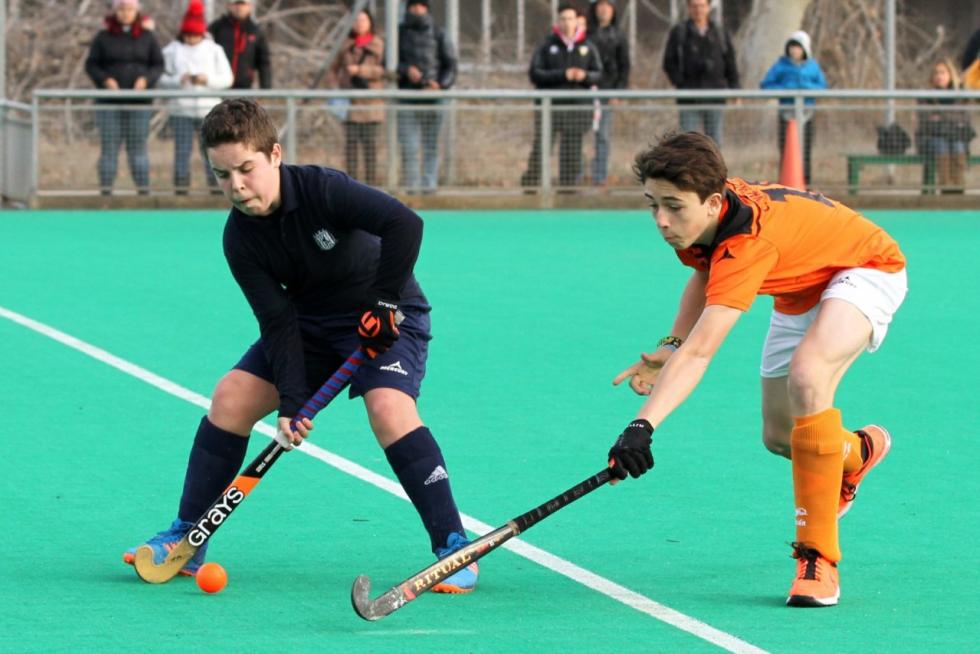 Hockey Hierba. Campeonato de España sub14- Aragón vs. Valencia
