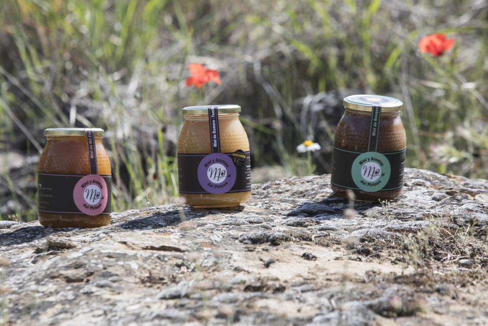 Productos de Miel y Aromas del Pirineo.
