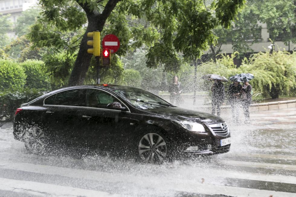 Tormenta en Zaragoza