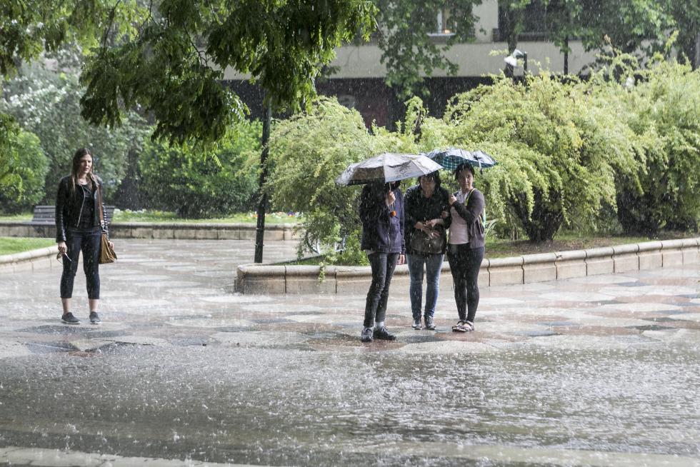 Tormenta en Zaragoza