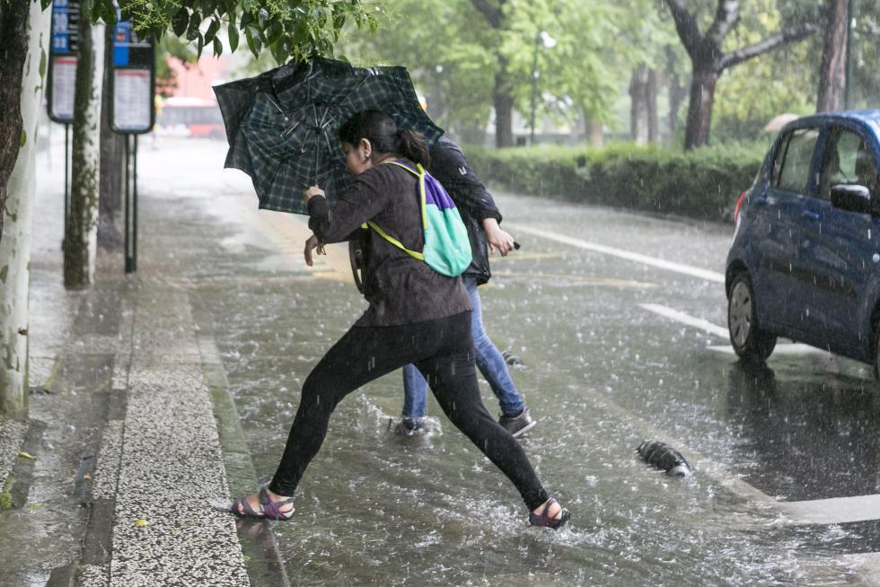 Tormenta en Zaragoza