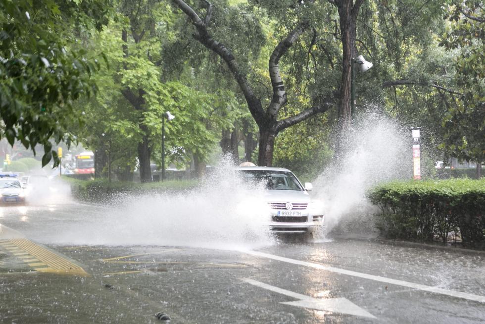 Tormenta en Zaragoza