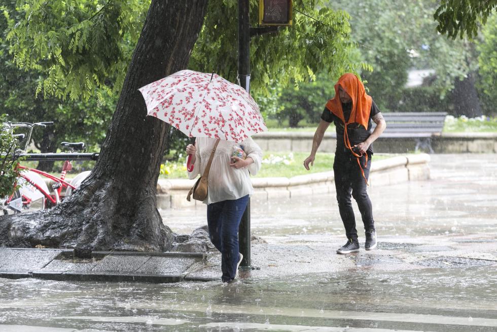 Tormenta en Zaragoza