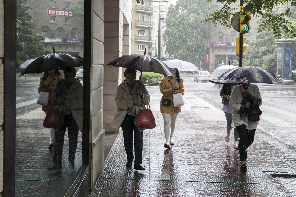 Tormenta en Zaragoza