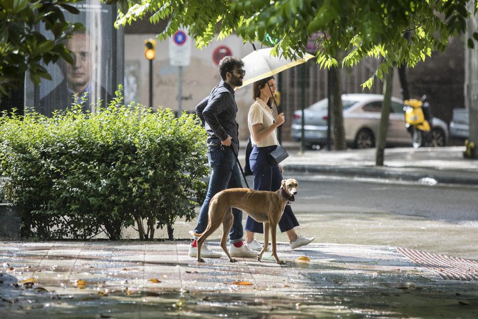 Tormenta en Zaragoza