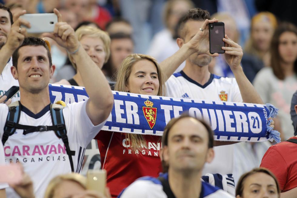 Búscate en la Romareda en el partido del Real Zaragoza Valladolid