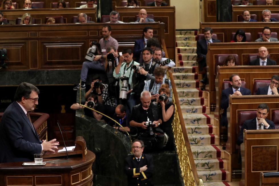 Moción de censura a Mariano Rajoy