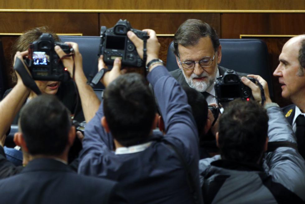 Moción de censura a Mariano Rajoy