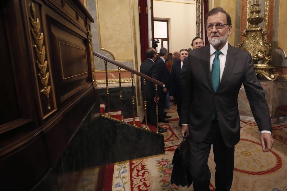Moción de censura a Mariano Rajoy
