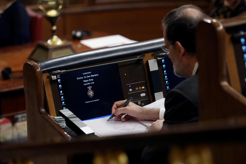 Moción de censura a Mariano Rajoy