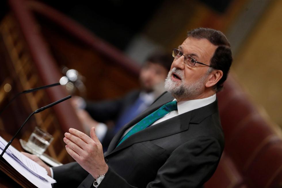 Moción de censura a Mariano Rajoy