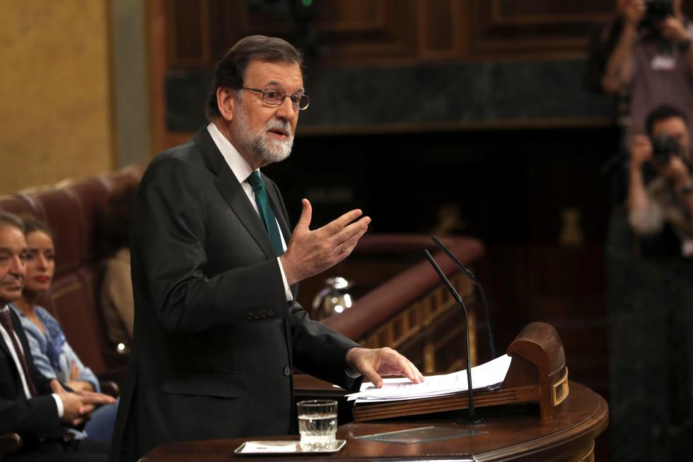 Moción de censura a Mariano Rajoy