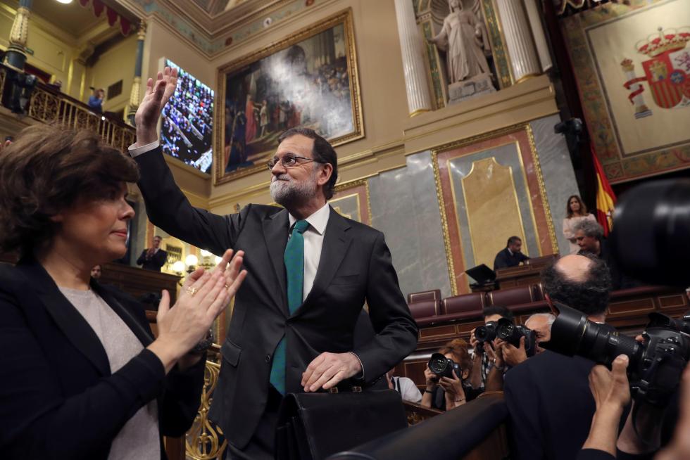 Moción de censura a Mariano Rajoy