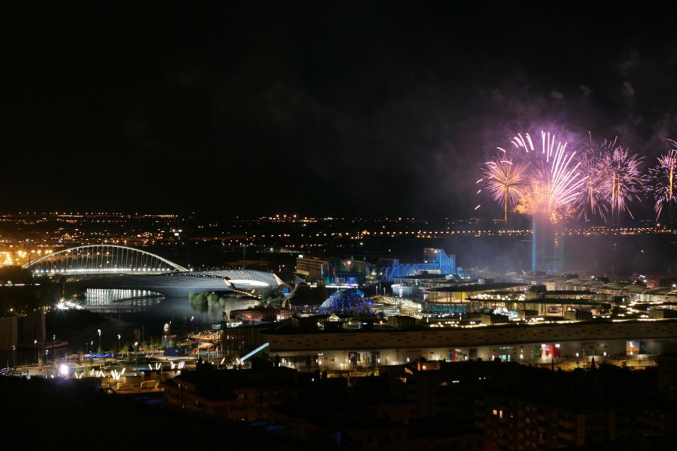 Inauguración de la Expo Zaragoza 2008