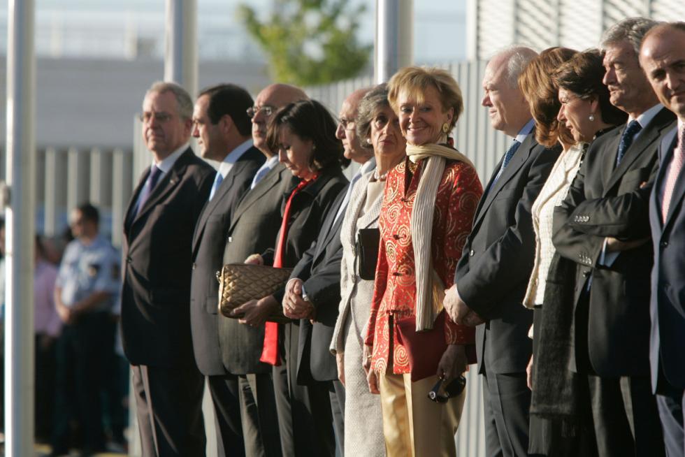 Acto institucional de la inauguración de la Expo con los Reyes de España