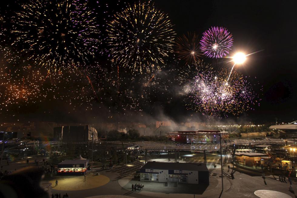 Fiesta de clausura de la Expo