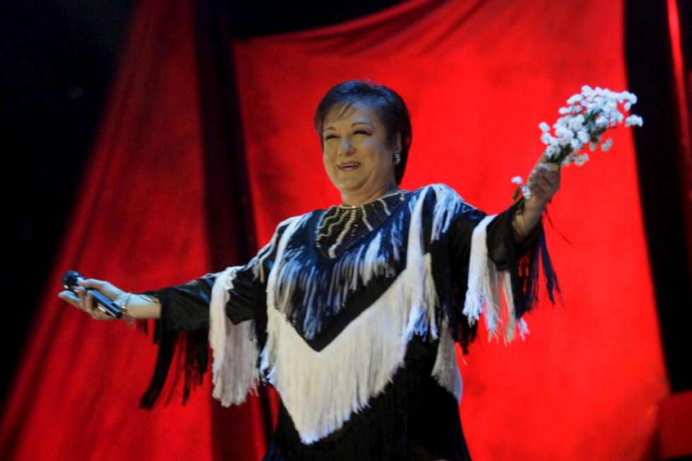 Corita Viamonte en el Cabaret Laví e Bel