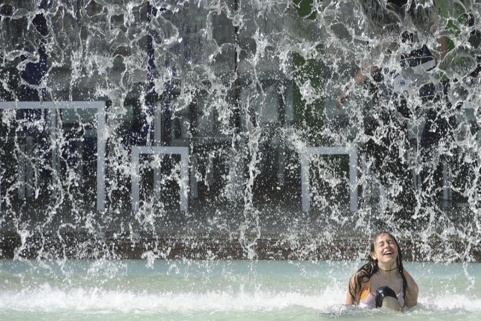 El calor fue otro de los protagonistas