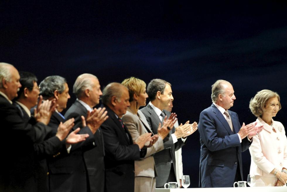 Acto institucional de clausura de la Expo
