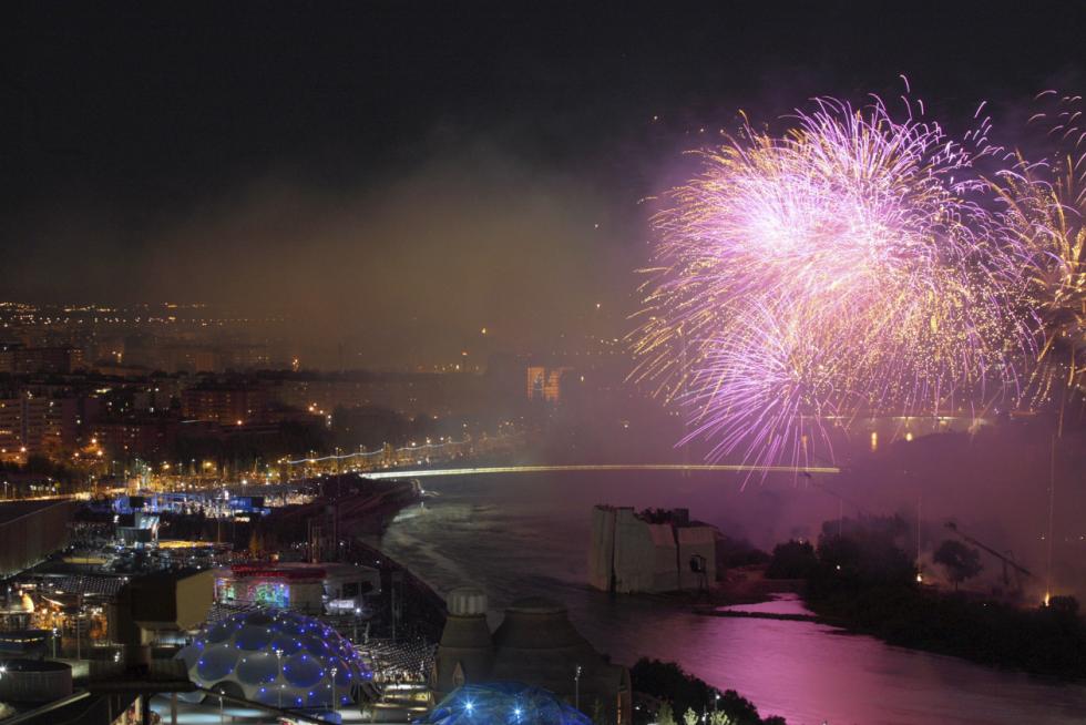 Fiesta de clausura de la Expo