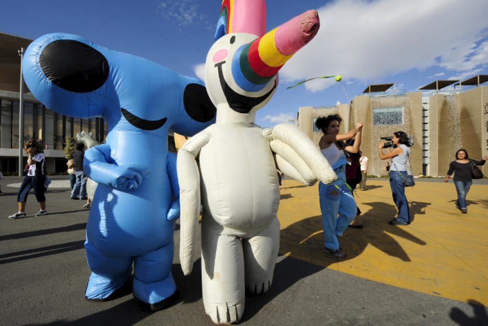 Las mascotas juntas