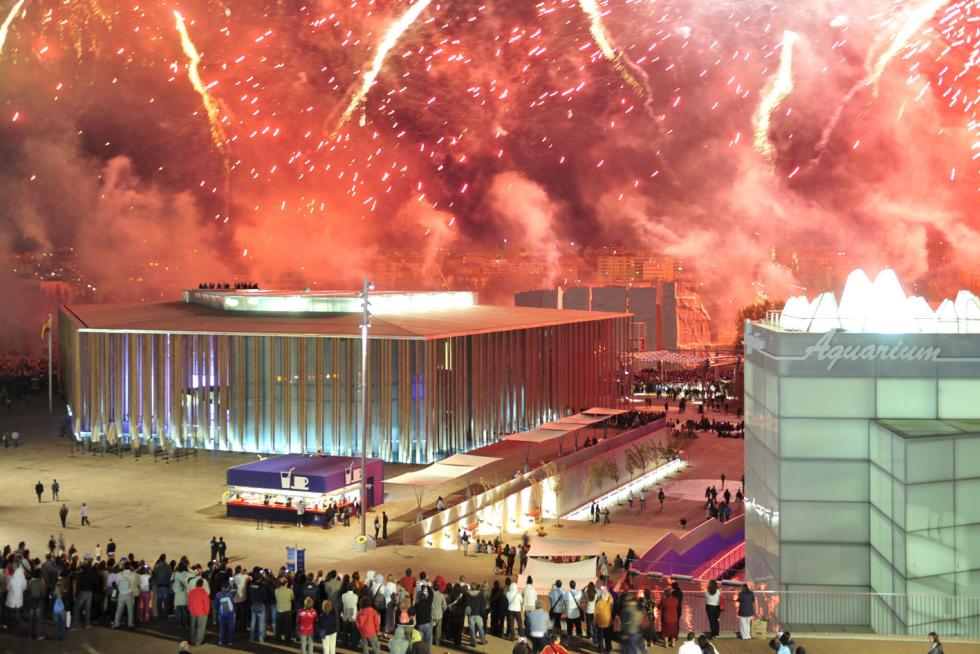 Fiesta de clausura de la Expo