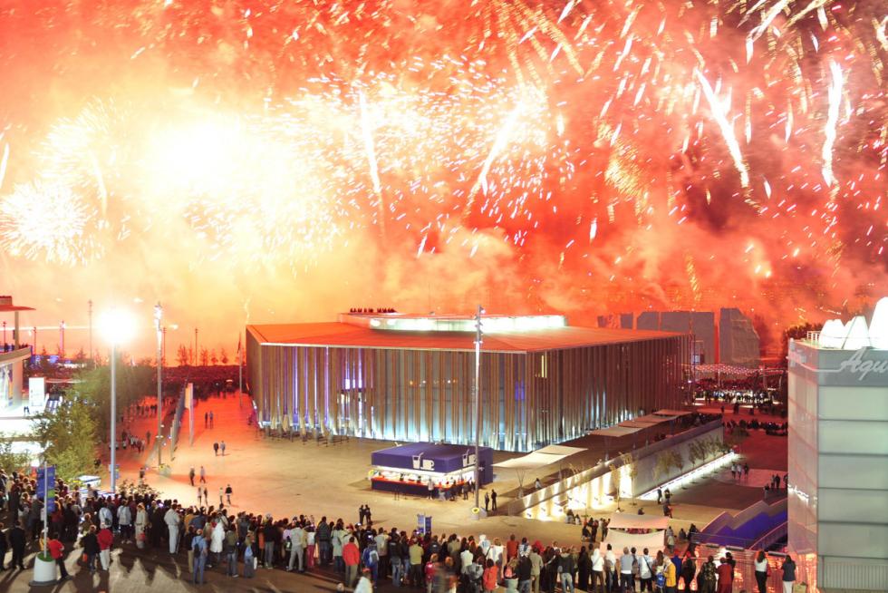 Fiesta de clausura de la Expo