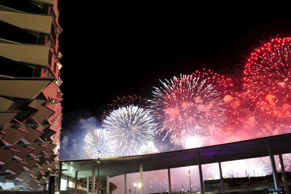 Fiesta de clausura de la Expo