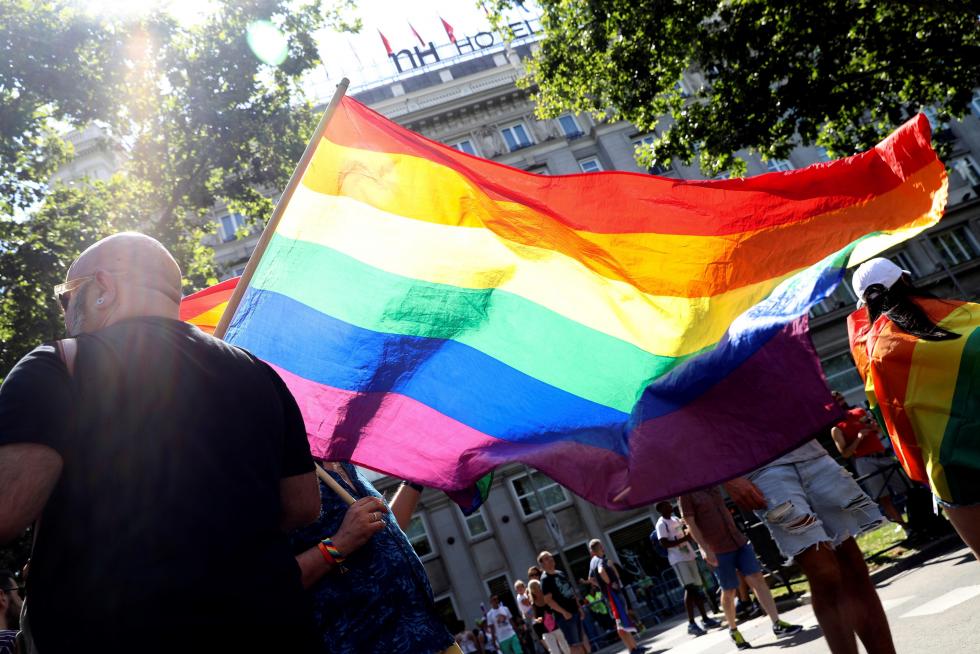 Las calles de Madrid se llenan de colorido en el desfile del Orgullo