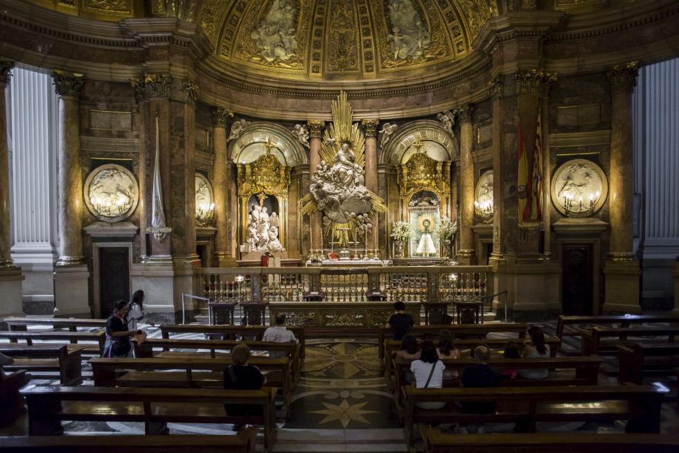 Camarín de la Virgen del Pilar