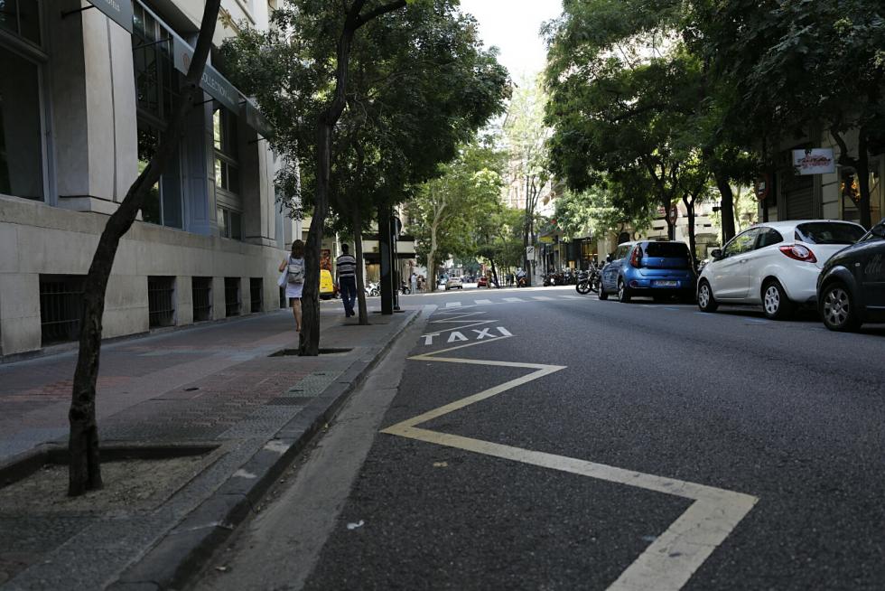 Huelga de taxistas en Zaragoza