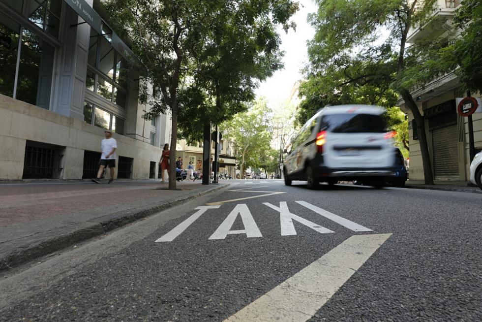 Huelga de taxistas en Zaragoza