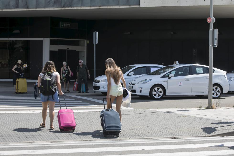 Huelga de taxistas en Zaragoza