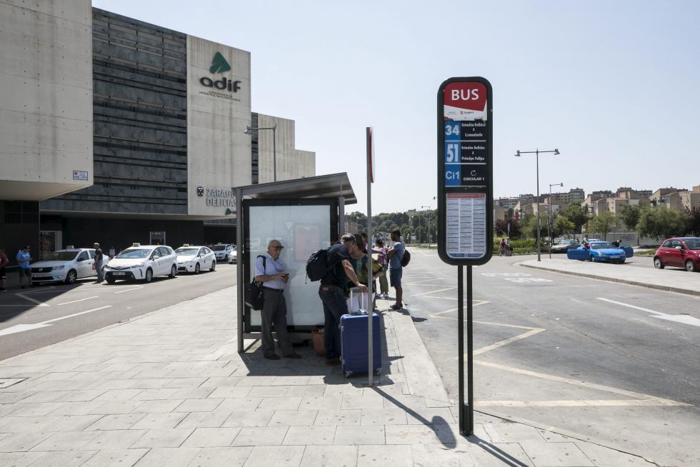 Huelga de taxistas en Zaragoza