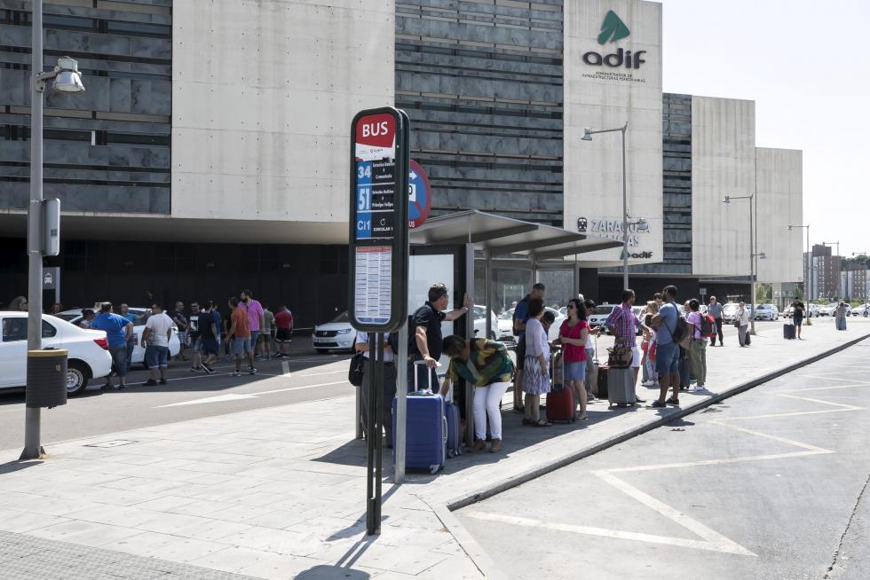 Huelga de taxistas en Zaragoza