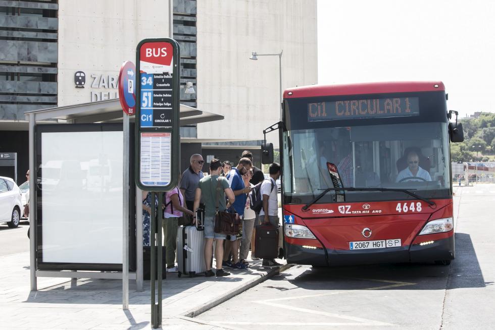 Huelga de taxistas en Zaragoza