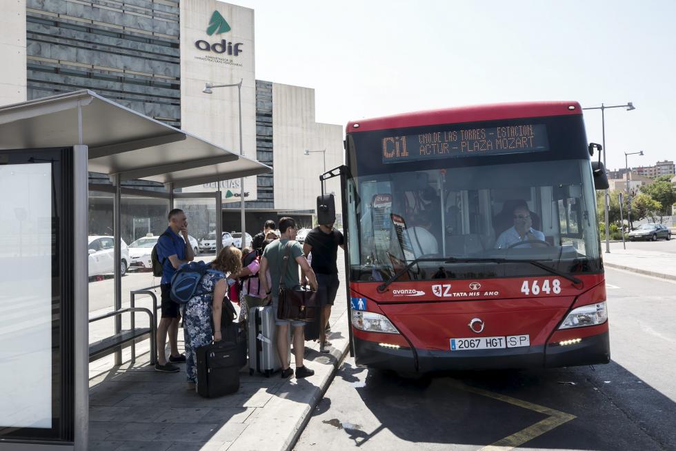 Huelga de taxistas en Zaragoza