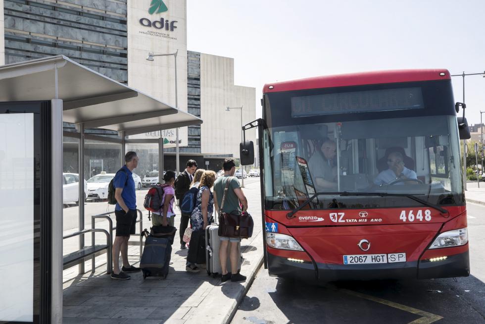 Huelga de taxistas en Zaragoza