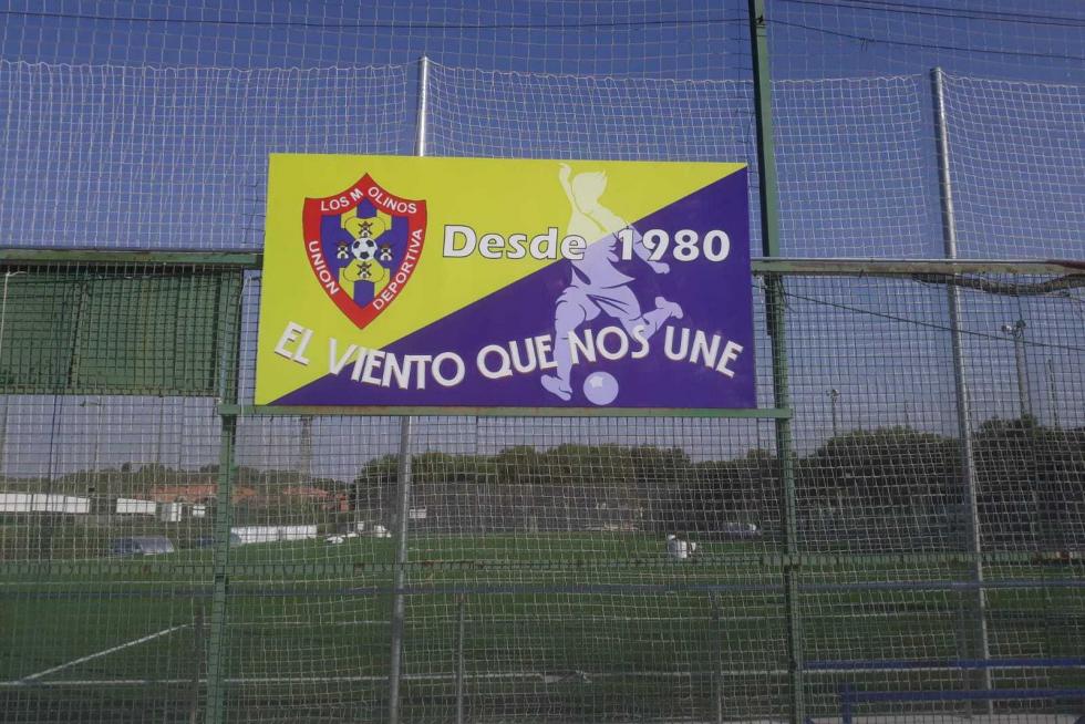campo de fútbol de césped actual de Los Molinos