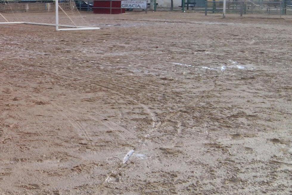 campo de fútbol de tierra de Los Molinos