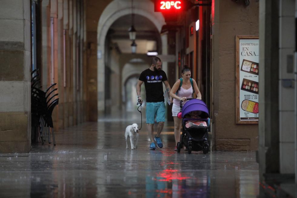 Tormenta en Zaragoza
