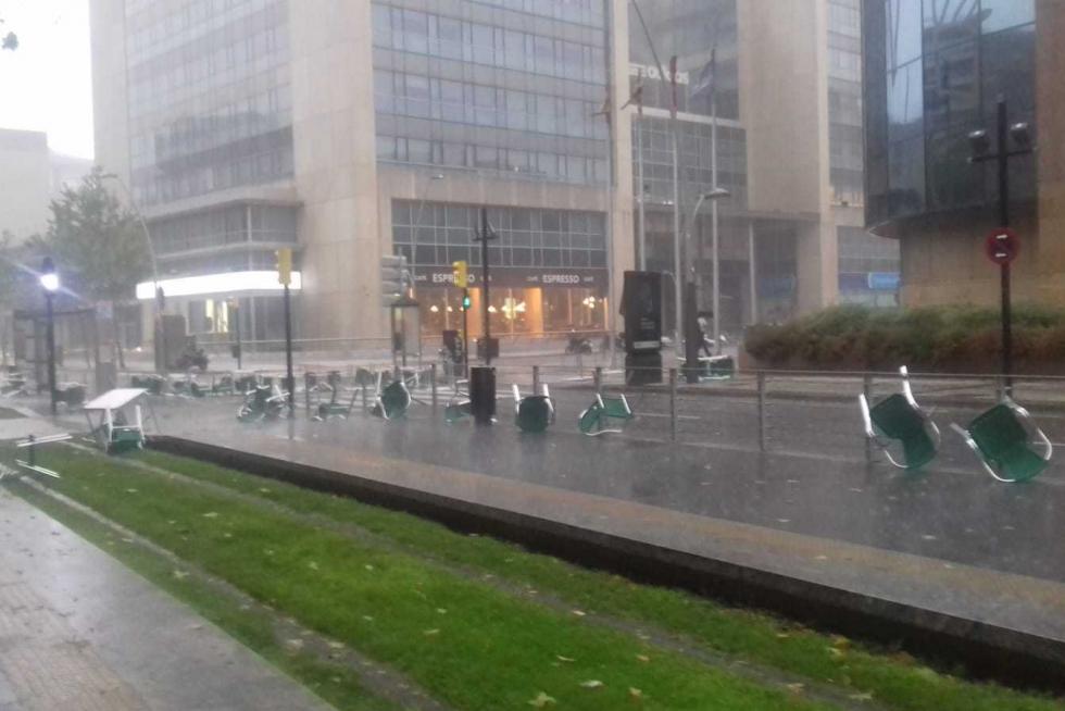 Tormenta en Zaragoza