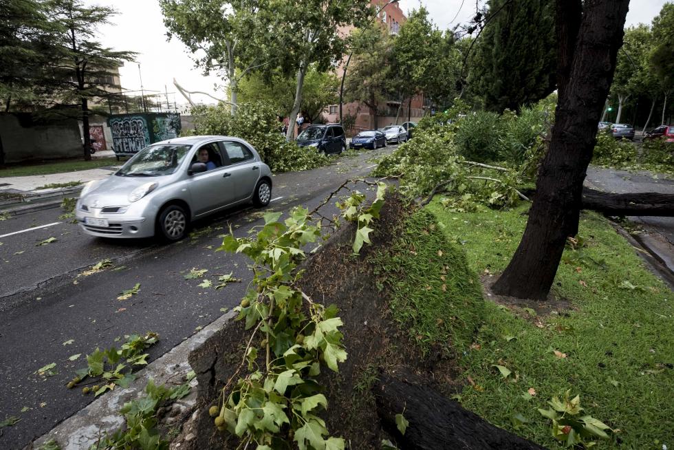 Tormenta en Zaragoza