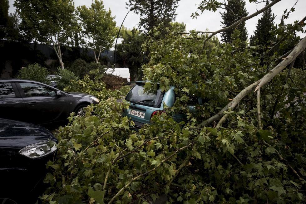 Tormenta en Zaragoza