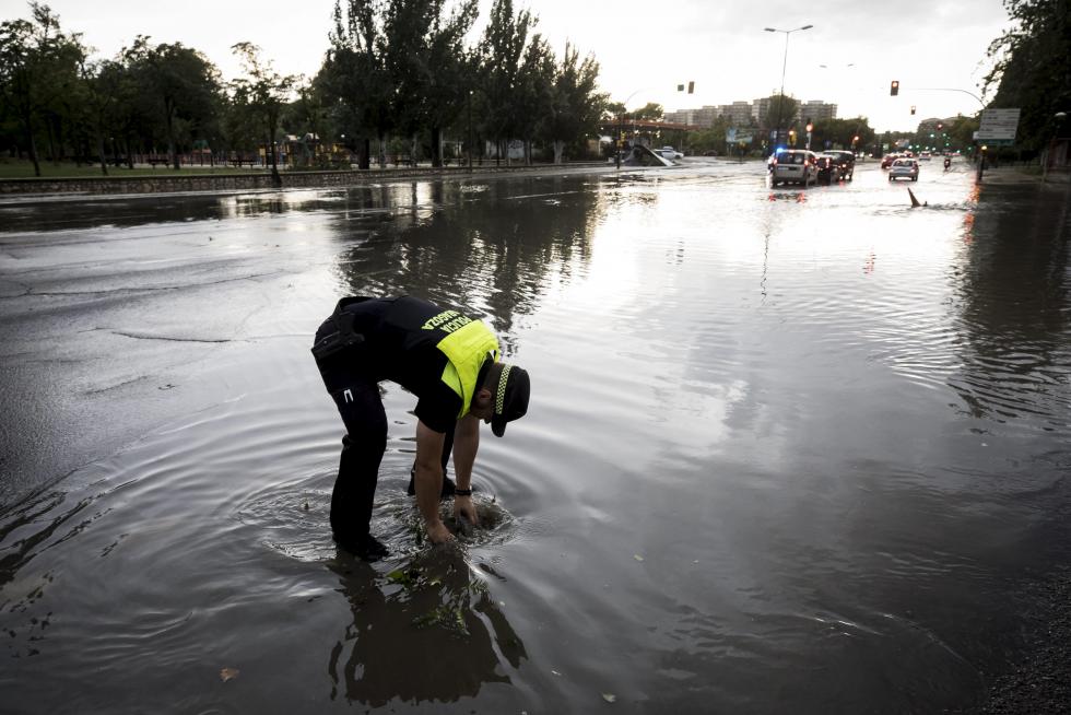 Tormenta en Zaragoza