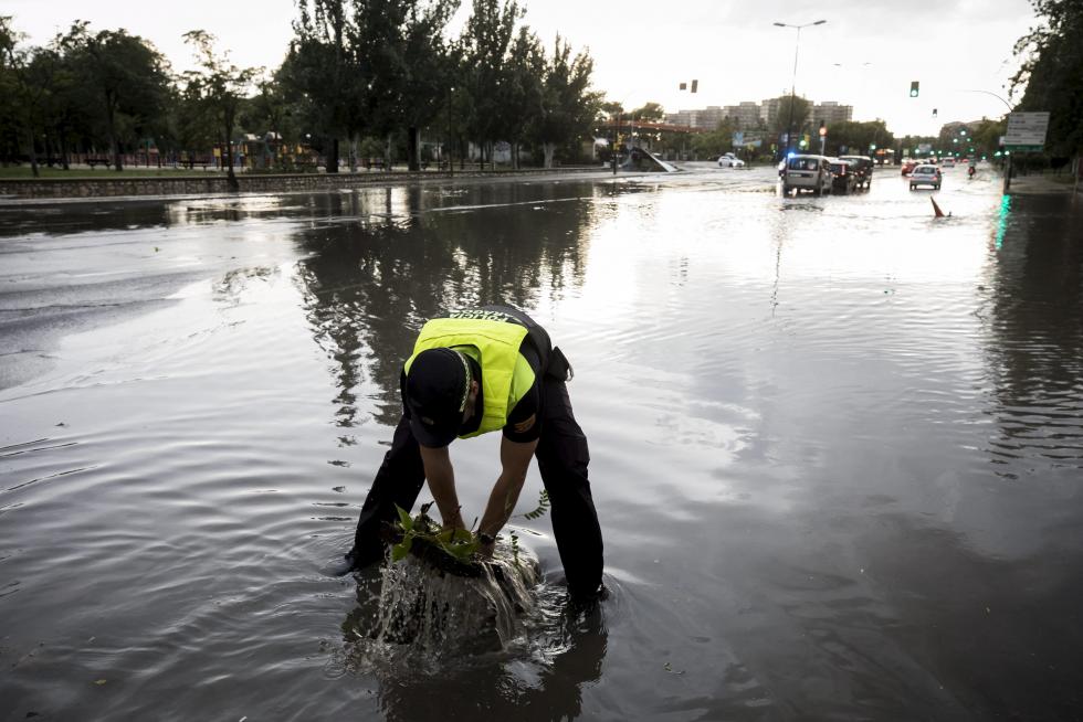Tormenta en Zaragoza